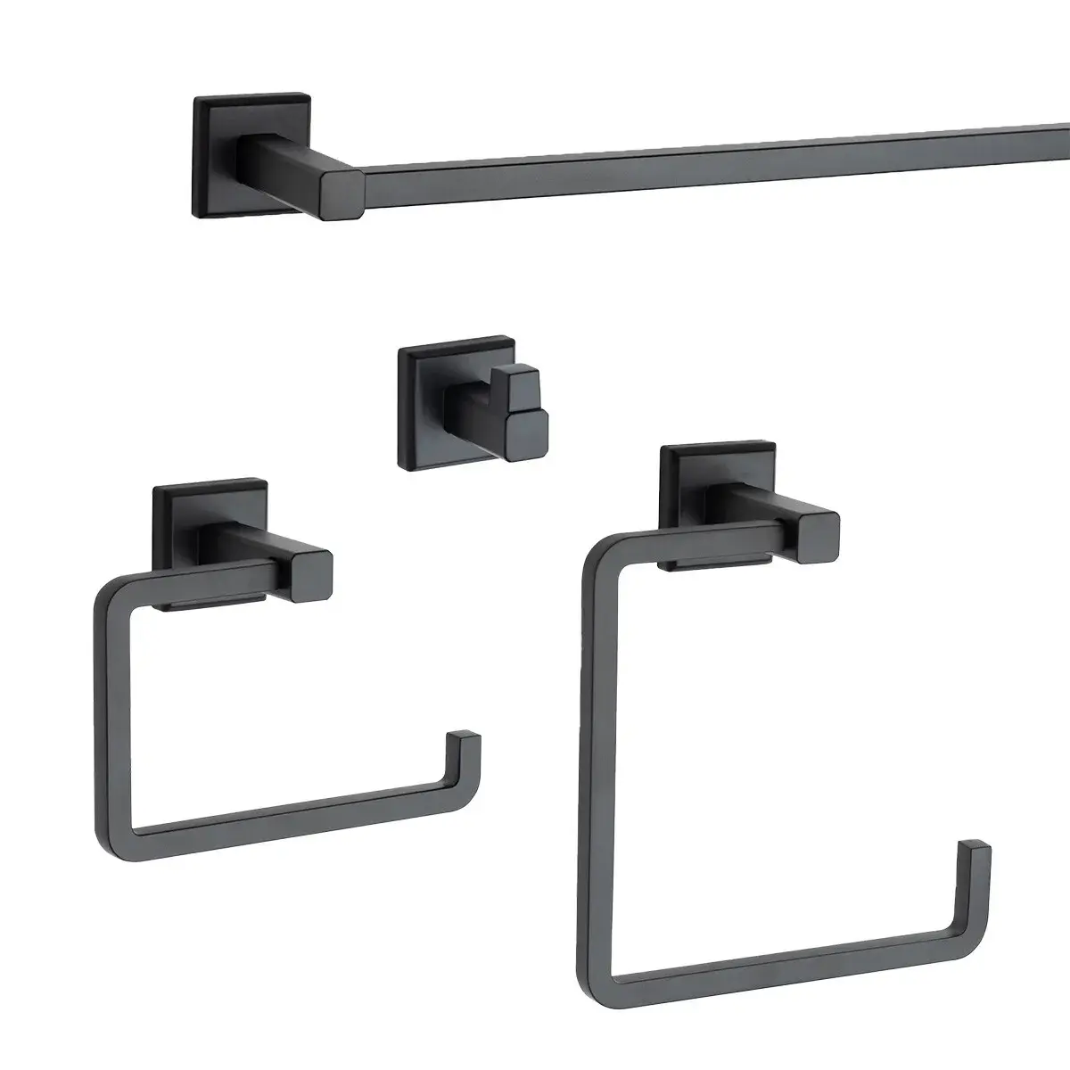 Ultra | 4-Piece Bath Set | 02-B1752BLK